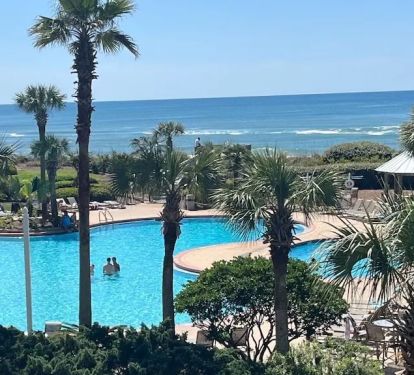 Endless views of our beautiful grounds, beach &amp; massive pool