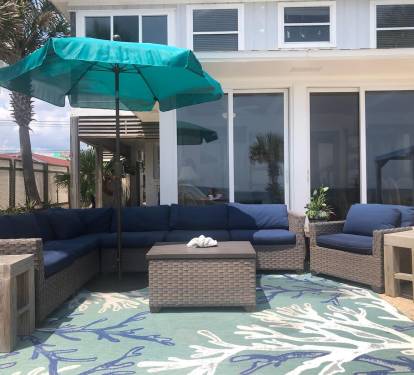 Escape the Sun on the Patio