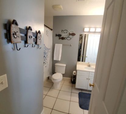 3rd bedroom attached bath.