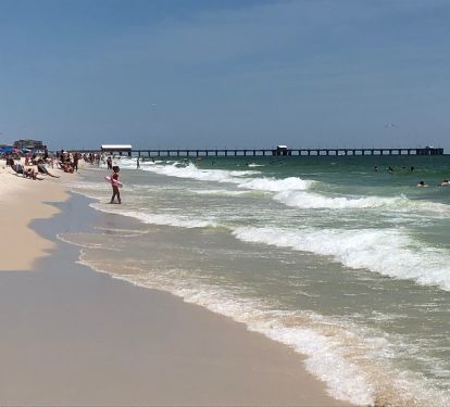 State Park Pier 1/2 Mile East of Condo