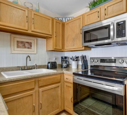 Brand new stainless appliances