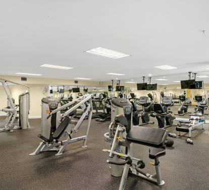 Newly updated Fitness center