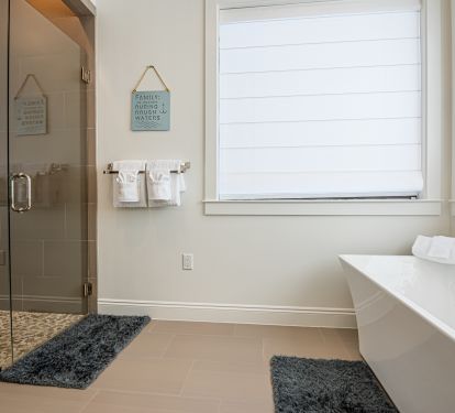Primary Ensuite Large Tub and Shower Spa