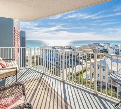 Epic view from your private balcony!