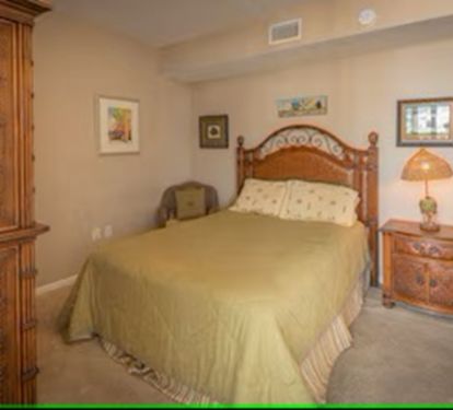 View of Queen Bedroom #1 from Small Balcony