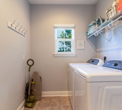 Private laundry room