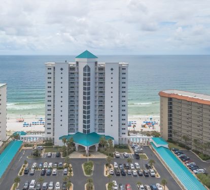 Princess Condo aerial view