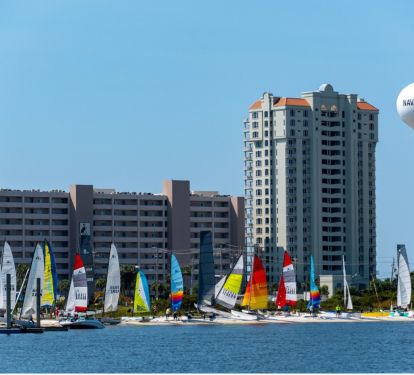 A Regatta on the Sound Side