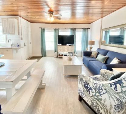 Family Room and Kitchen