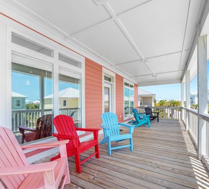 Front Deck to watch beautiful sunsets