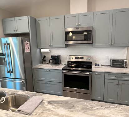 Gourmet kitchen ready for your holiday