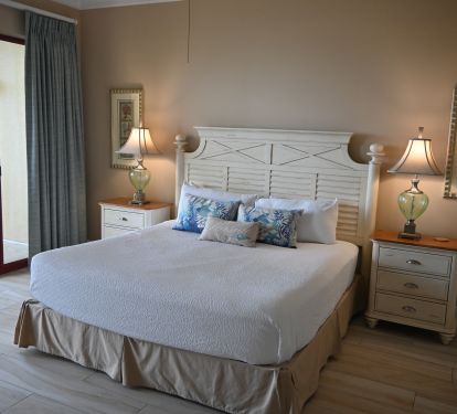 Spacious Master Has King Bed.