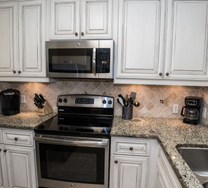 Kitchen with Keurig and Drip Coffee Makers