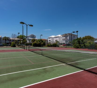 Two Tennis Courts