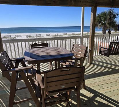 Beautiful view directly from the deck