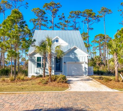 One car garage and driveway