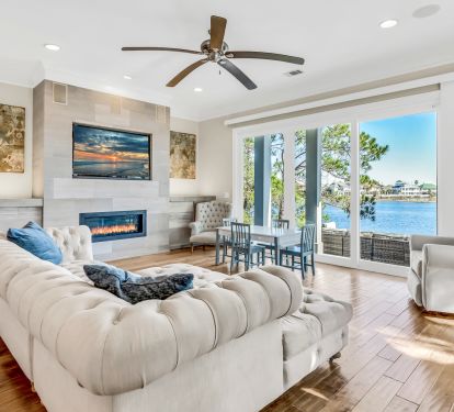 Elegant Living Space with Serene View
