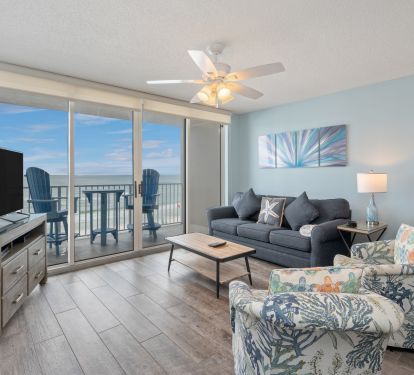 Updated 6th Floor 2-bedroom with gorgeous views