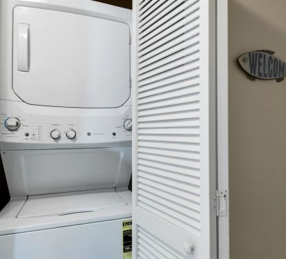 In-Unit Top-Load Washer and Dryer