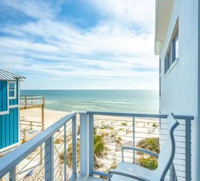 Each bedroom has its own private balcony with gulf views