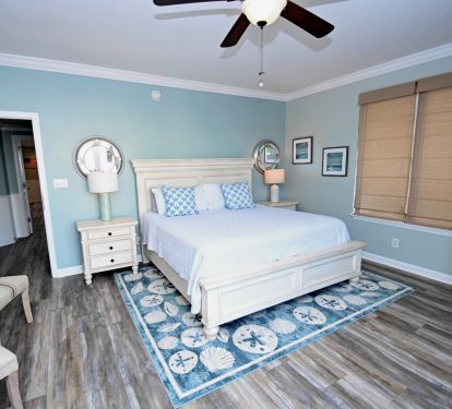 Back King bedroom, Lock out, 