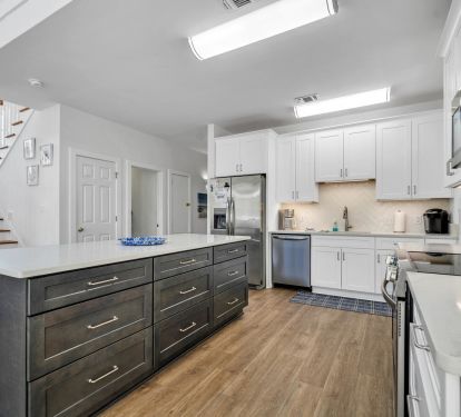 Large kitchen area