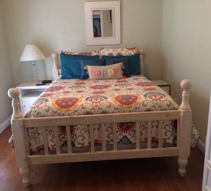 Queen Bed Upstairs