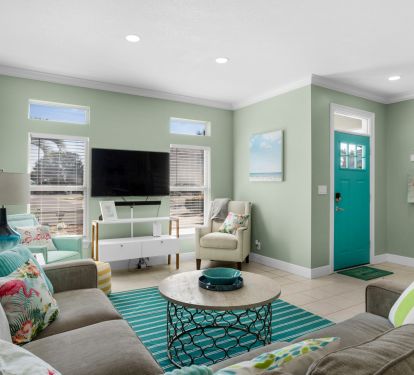 Living room/Entrance view 