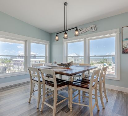 Top level dining room area