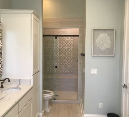 Spa like master bath
