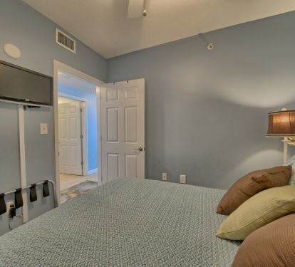 HDTV in guest bedroom!