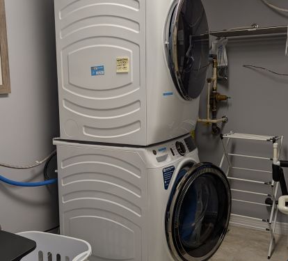 New Stackable Washer/Dryer Set for your Use