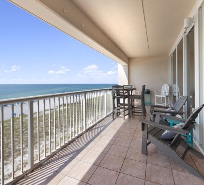 Private Balcony with Access from Living Room and Master with Gorgerous Views