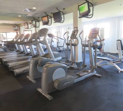 Workout room available for small fee