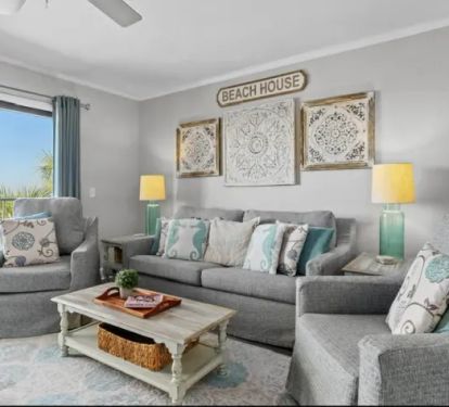 Living room with balcony access