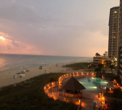 View from balcony