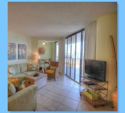 This 2 bedroom unit has plenty of space to relax for everyone in your group.
