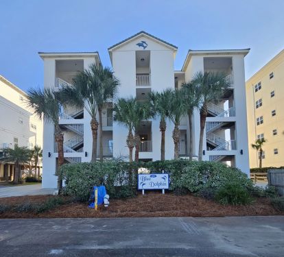 Newly renovated exterior.