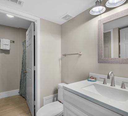 Hall bath
