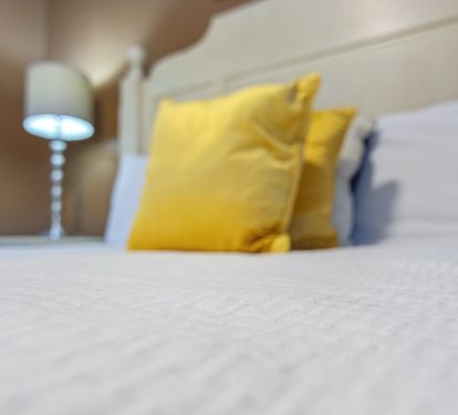 Cleanliness Counts! All bedding and comforters are laundered before each visit.