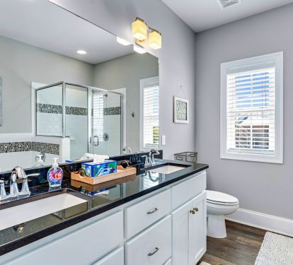Master Bath #1 with Double Vanity
