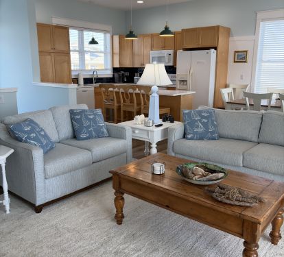 LIVING ROOM W/comfy sofas
