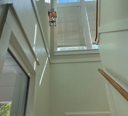 Bright, craftsman style finishes through out the home