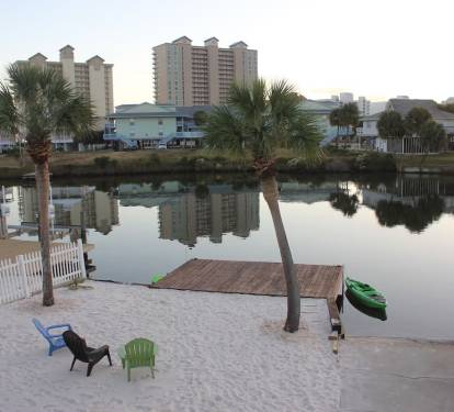 Backyard view from the deck. How's the serenity?