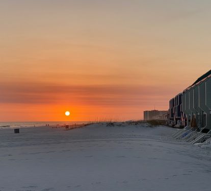 Sunset View from Pirate Cove Villas