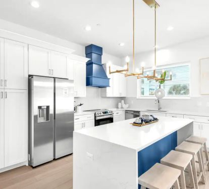 Nautilus-13 open concept kitchen ensures that the chef gets to be included in the making of new family memories.
