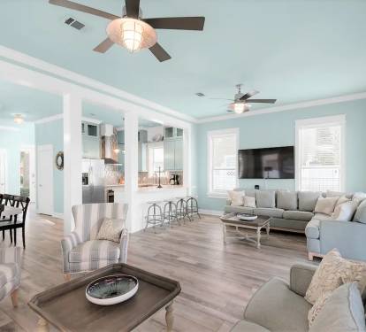 Seafoam-16 State of the art electronics and full cable packages are included throughout Seafoam