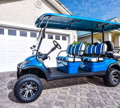 NEW 6 seater golf cart!