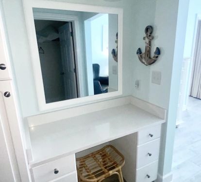 Dressing area