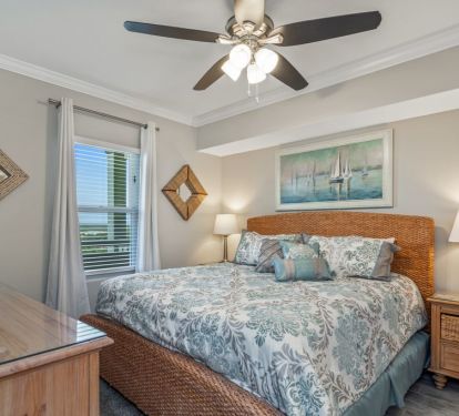 First bedroom with KING bed ..